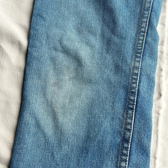 Levi’s Boys Blue Denim 505 Regular Straight Leg Adjustable‎ Waist Jeans 12 Slim - Picture 6 of 10